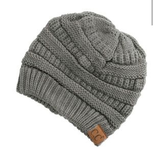 Solid Gray Beanie